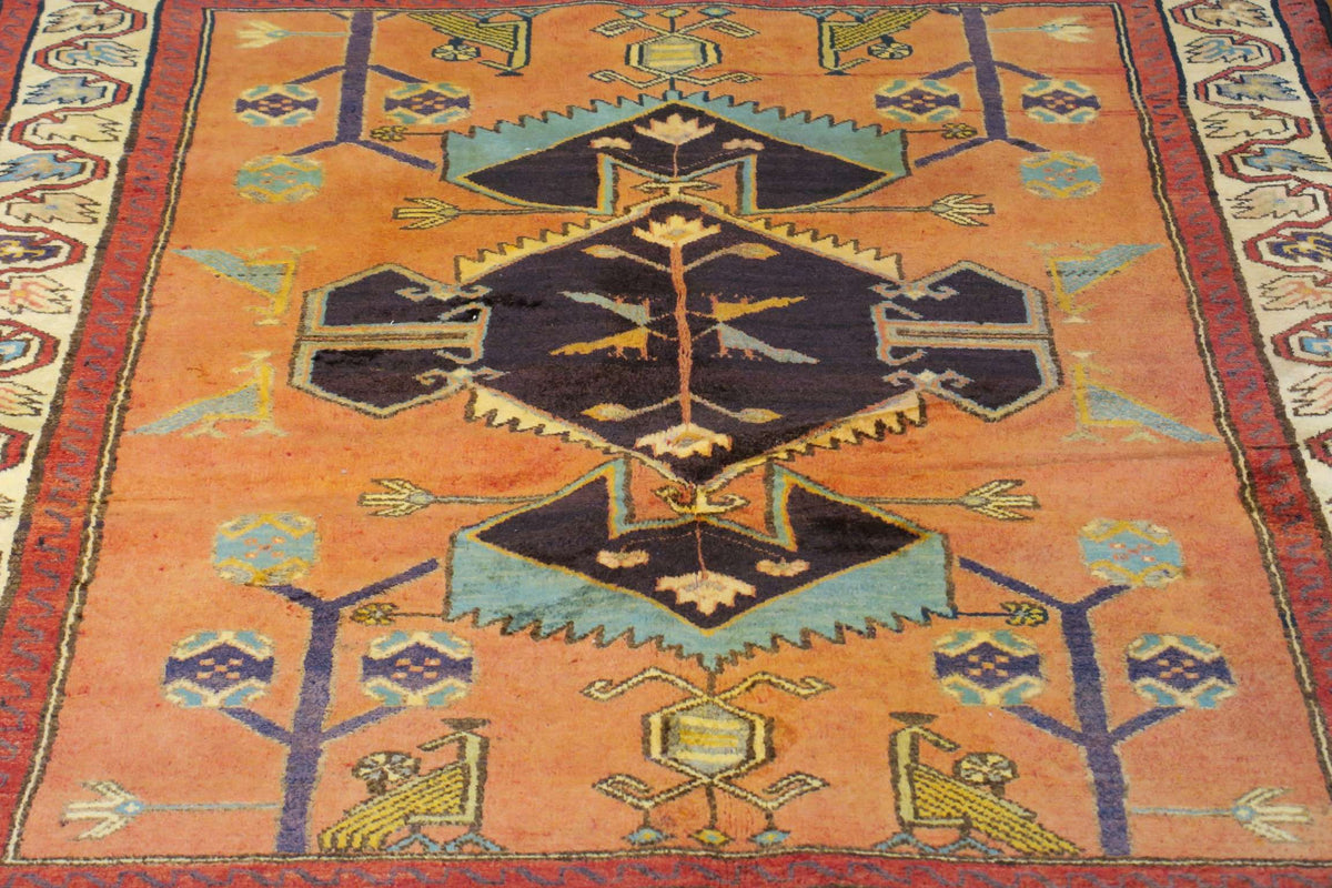 3' 8" x 5' 4" Persian Hamadan Rug image 6
