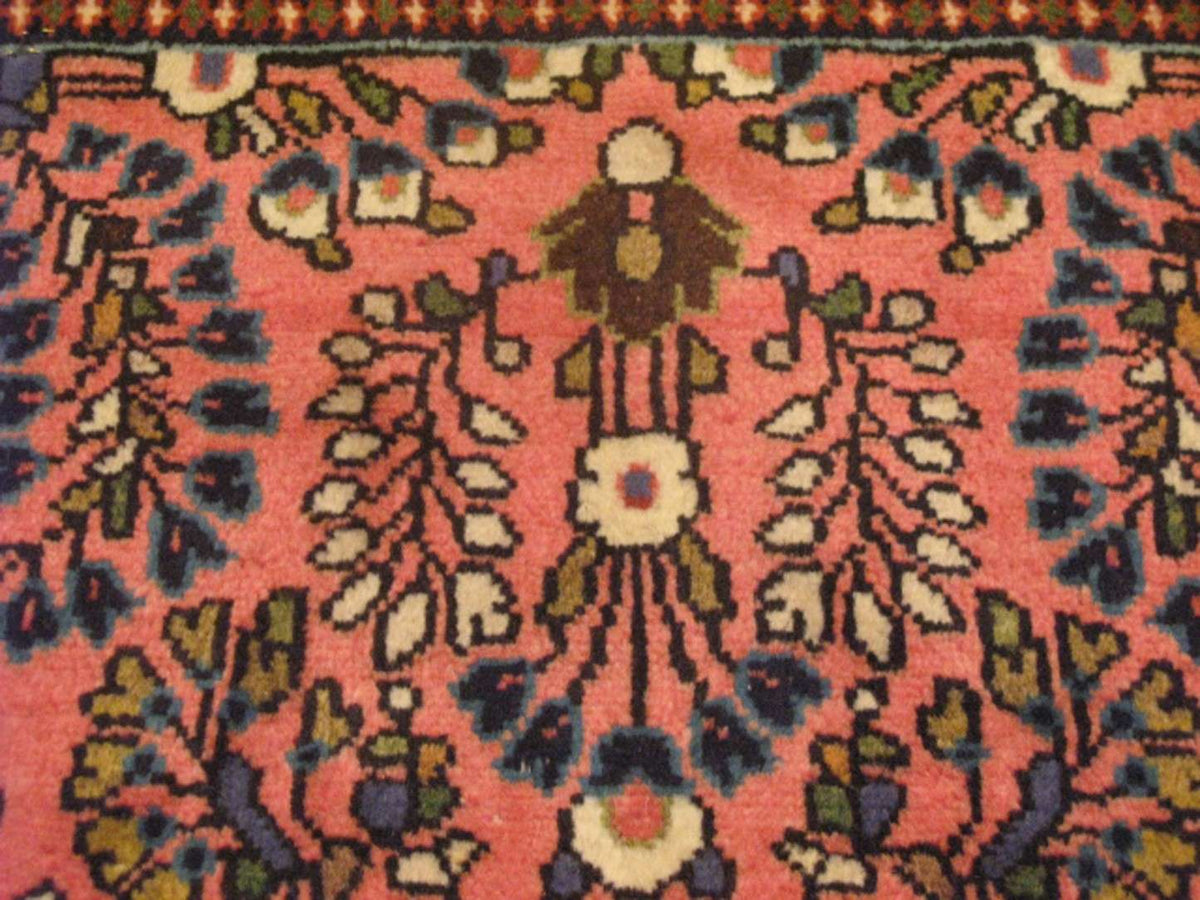 2' 2" x 4' 6" Persian Sarouk Rug image 10