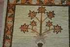 1' 8" x 2' 3" India Oushak Rug image 6