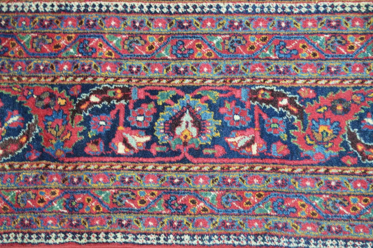 10' 1" x 13' 8" Persian Mashhad Rug image 11