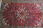 3' 6" x 4' 10" Persian Hamadan Rug image 6