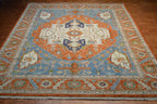 9' 0" x 12' 1" Pakistan Serapi Rug image 2