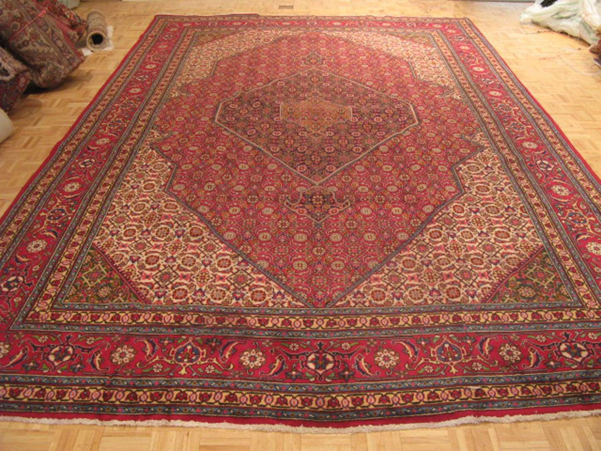 10' 1" x 16' 0" Persian Tabriz Rug image 1