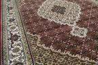 4' 0" x 6' 1" India Bijar Rug image 4