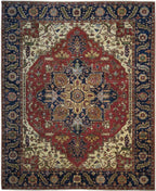 8' 1" x 10' 0" Pakistan Serapi Rug image 0