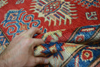 3' 6" x 4' 9" Pakistan Kazak Rug image 9