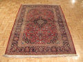 4' 1" x 6' 7" Persian Kashan Rug image 1