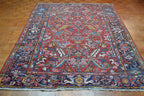 6' 7" x 9' 5" Persian Heriz Rug image 1