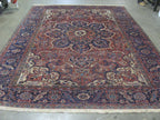 9' 5" x 12' 6" Persian Heriz Rug image 1