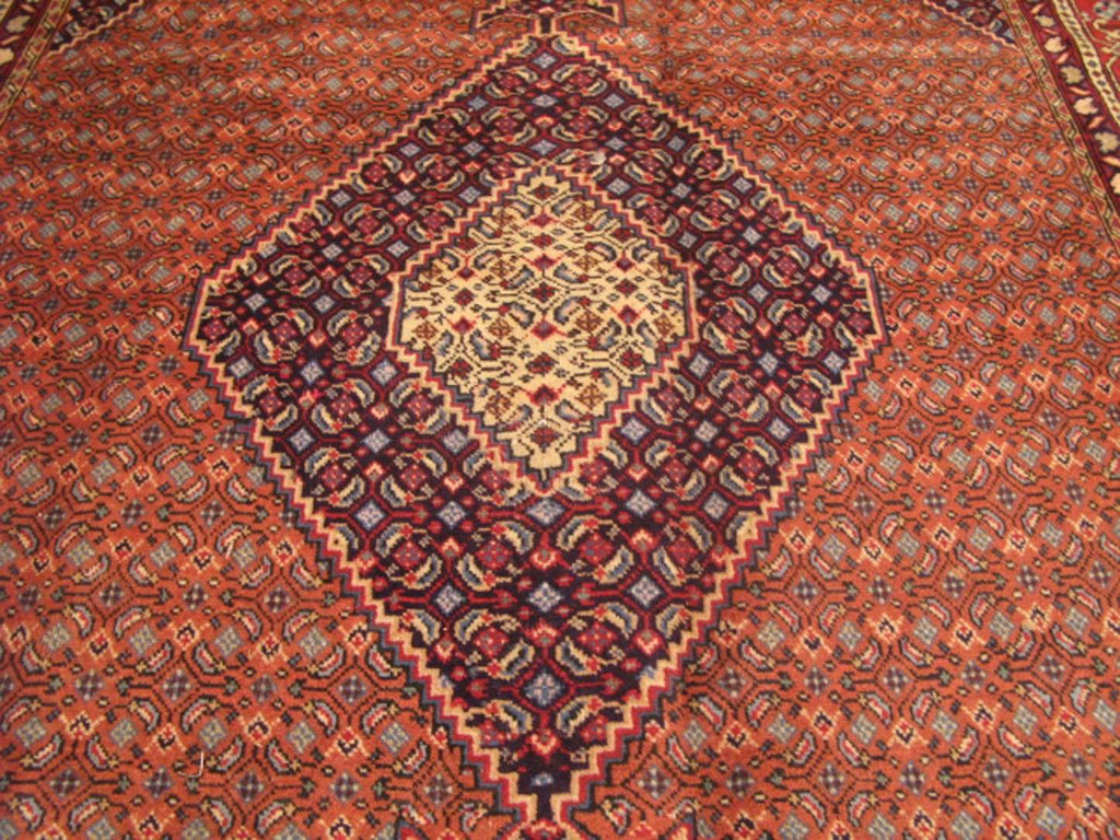 6' 4" x 9' 9" Persian Bijar Rug image 4