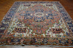 8' 0" x 10' 7" Persian Heriz Rug image 1