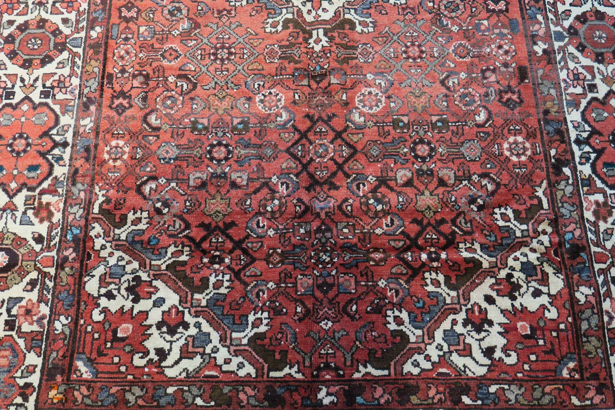 5'7'' x 10'2'' Persian Hamadan Runner image 11