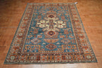5' 0" x 7' 0" Pakistan Kazak Rug image 1