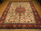 6' 8" x 9' 3" Persian Nanaj Rug image 1