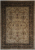 7' 8" x 10' 3" India Agra Rug image 0