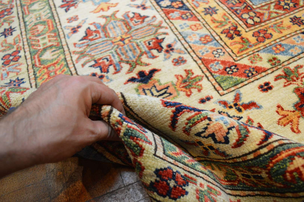 9' 2" x 12' 0" Pakistan Kazak Rug image 6