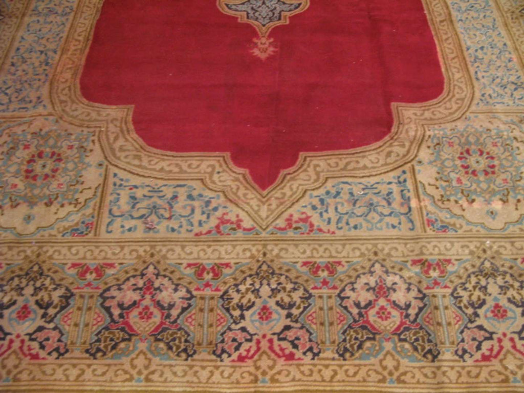8' 9" x 12' 1" Persian Kerman Rug image 4