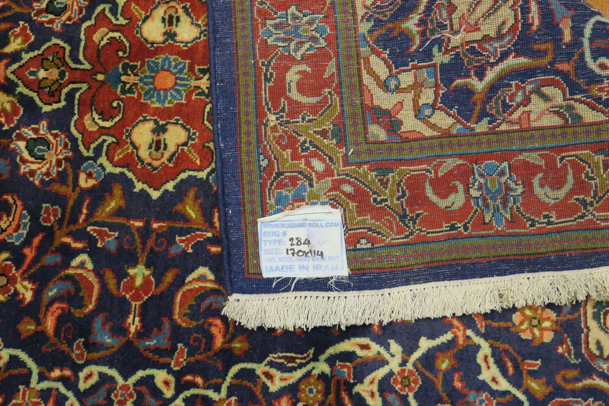 3' 7" x 5' 6" Persian Sarouk Rug image 11