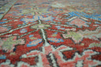 7' 3" x 10' 3" Persian Heriz Rug image 4
