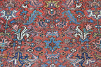 7' 0" x 9' 3" Persian Heriz Rug image 2