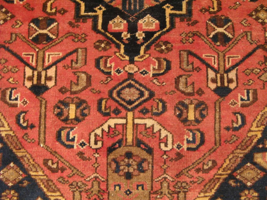 4' 3" x 6' 1" Vintage Zanjan Rug image 4