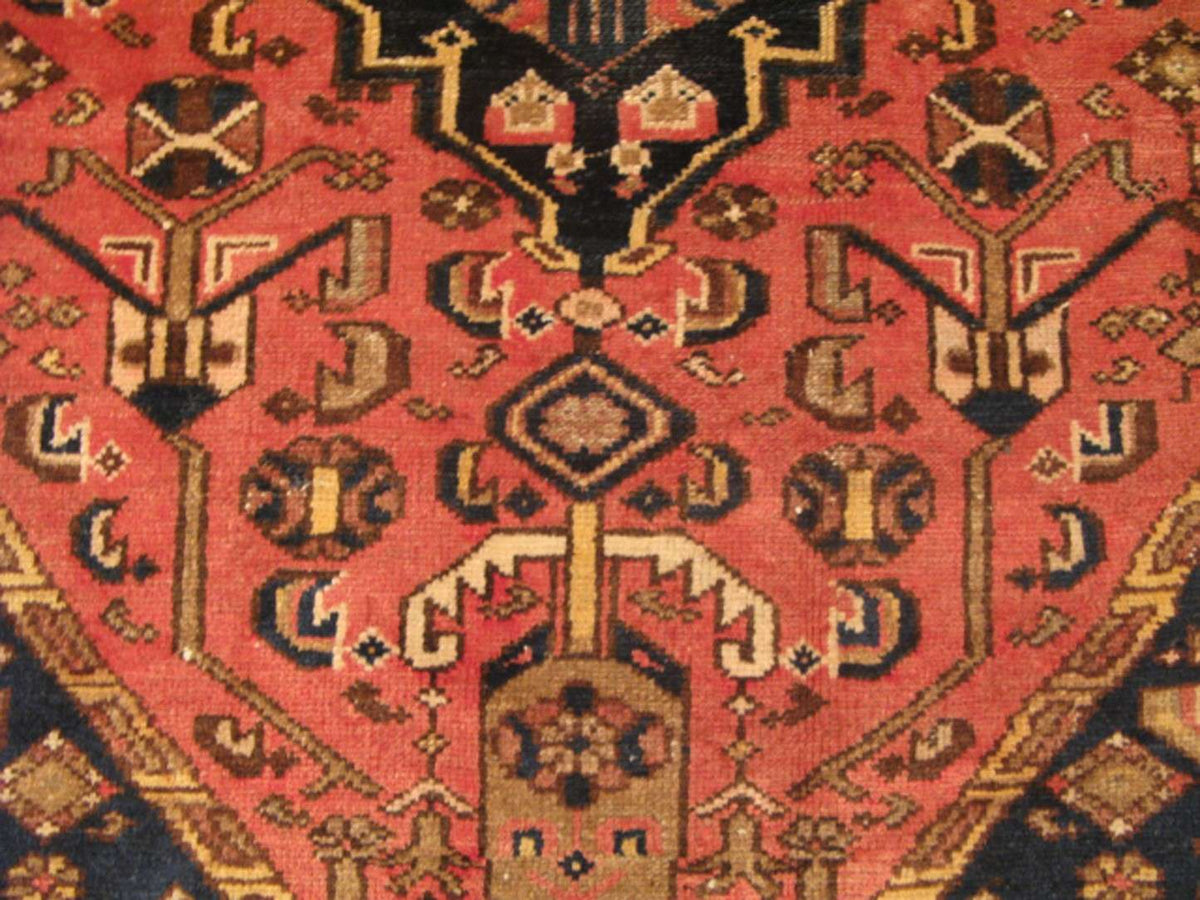 4' 3" x 6' 1" Vintage Zanjan Rug image 4