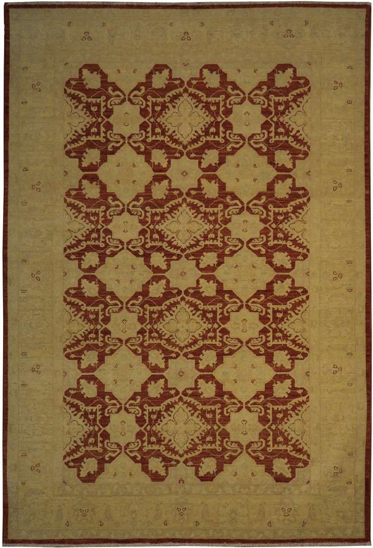 6' 2" x 9' 0" Pakistan Peshawar Rug image 0
