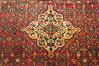 7' 1" x 10' 4" Persian Hamadan Rug image 1