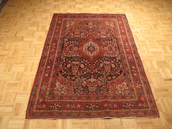 4' 5" x 7' 0" Persian Malayer Rug image 1
