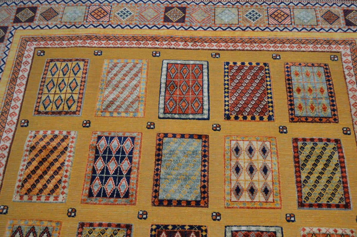 6' 7" x 9' 2" Pakistan Barjasta Rug image 5
