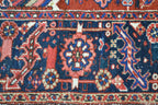 8' 3" x 11' 2" Persian Heriz Rug image 10