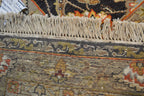 8' 0" x 9' 9" India Agra Rug image 12