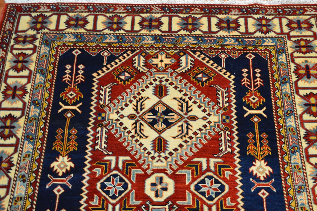 4' 3" x 6' 7" Pakistan Shirvan Rug image 2