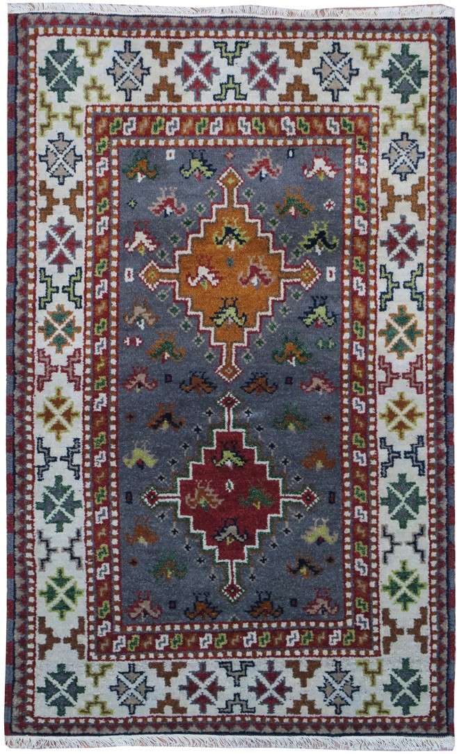 3' 0" x 5' 0" India Kazak Rug image 0