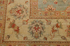 8' 8" x 11' 1" Pakistan Kazak Rug image 9