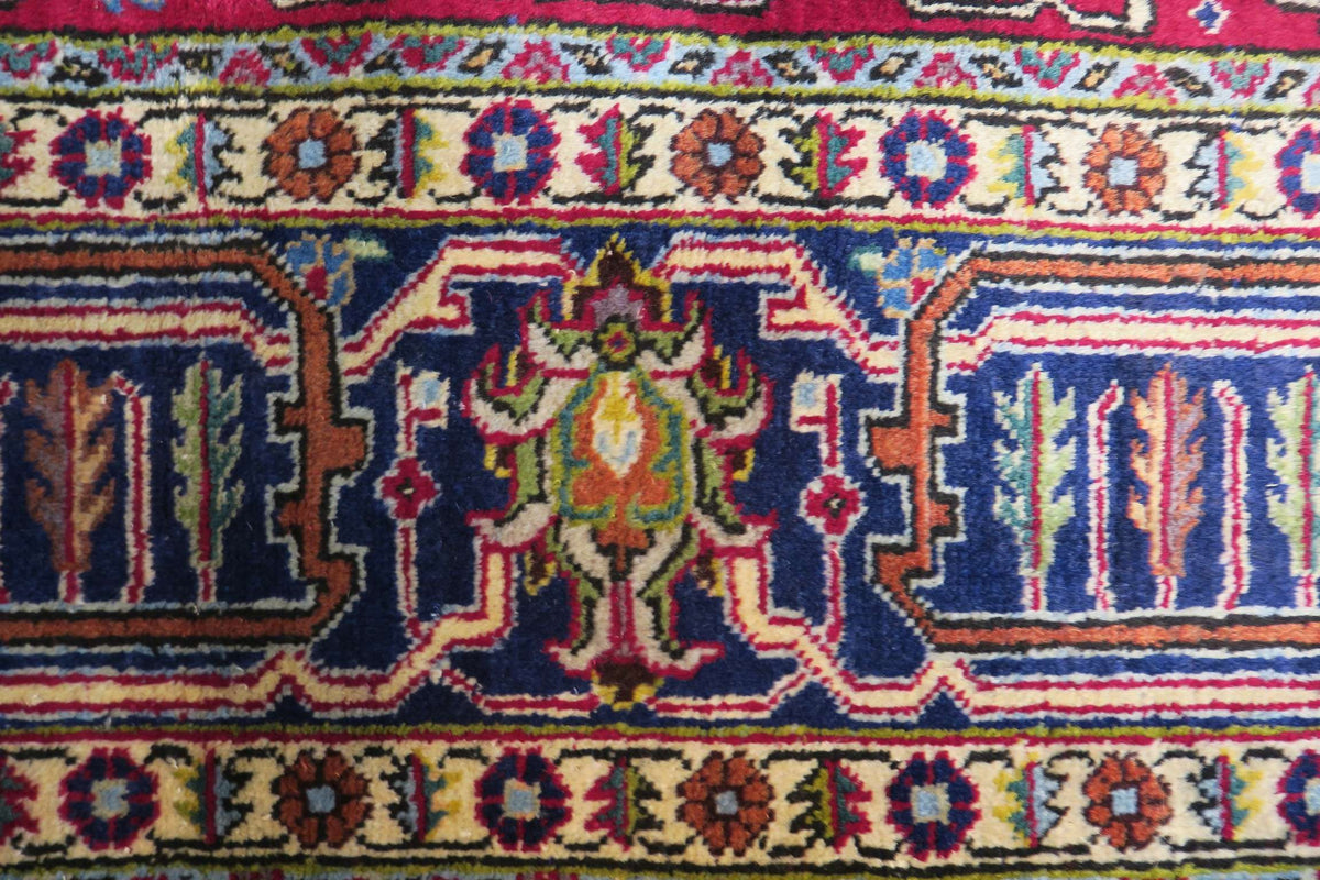 6' 5" x 10' 0" Persian Tabriz Rug image 6