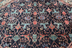 8' 8" x 8' 8" India Tabriz Octagon Rug image 8