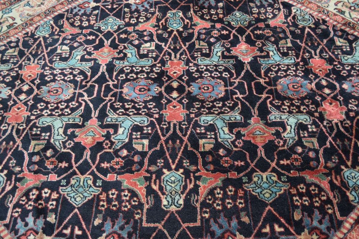 8' 8" x 8' 8" India Tabriz Octagon Rug image 8