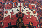 3' 5" x 9' 10" Persian Hamadan Runner image 4