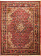 8' 4" x 11' 7" Persian Sarouk Rug image 0