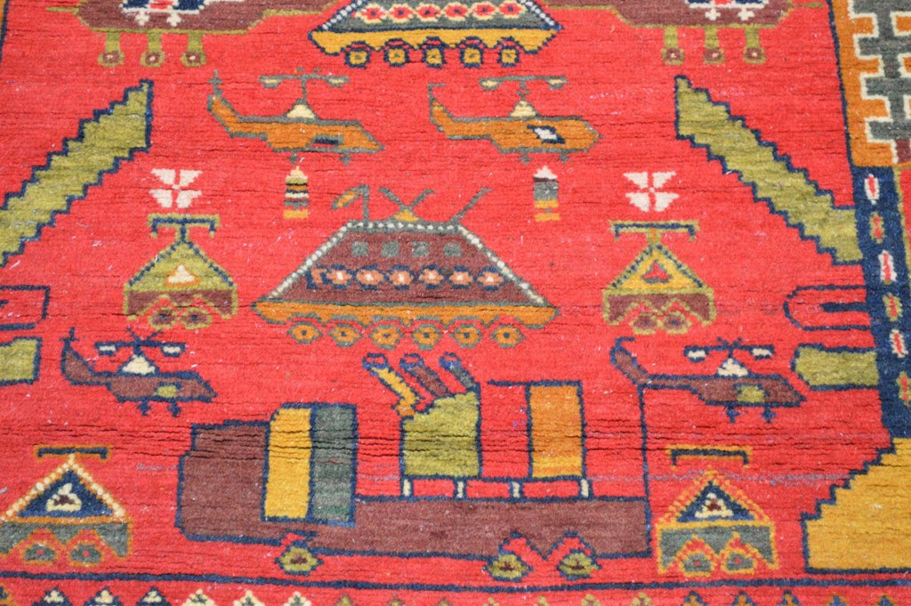 3' 3" x 5' 1" Caucasian Kazak Rug image 5