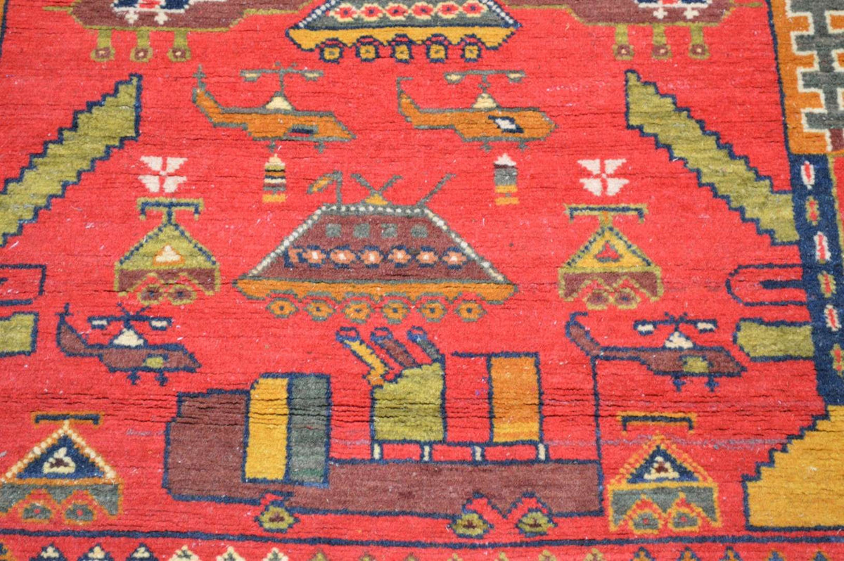 3' 3" x 5' 1" Caucasian Kazak Rug image 5