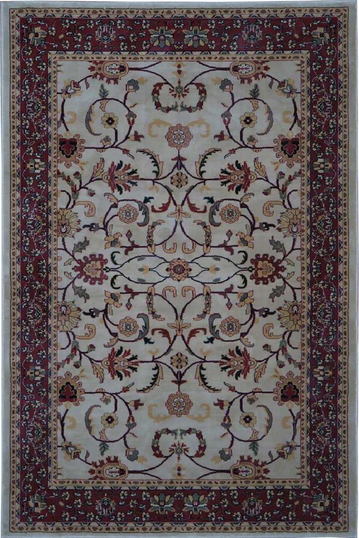 5' 3" x 7' 8" Persian Kashan Rug image 0