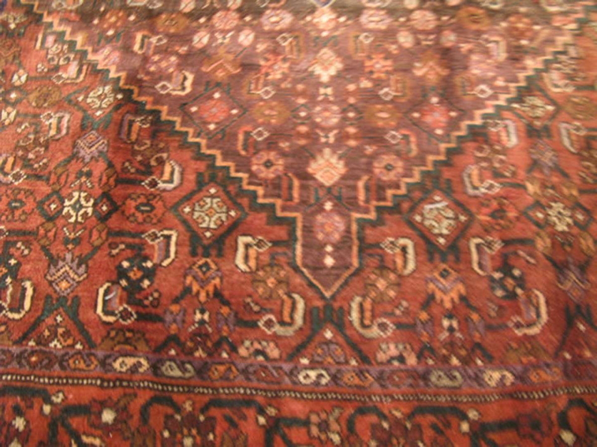 4' 1" x 10' 3" Persian Bijar Runner image 4