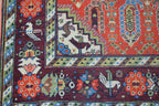 4' 5" x 7' 1" Caucasian Shirvan Rug image 9
