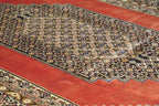 5' 8" x 9' 0" Persian Sanandaj Rug image 3