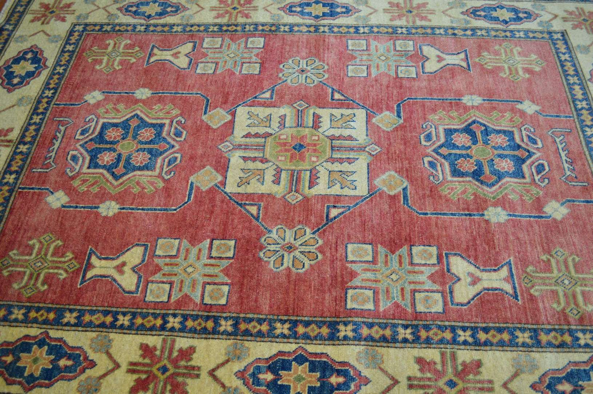 6' 3" x 8' 8" Pakistan Kazak Rug image 3