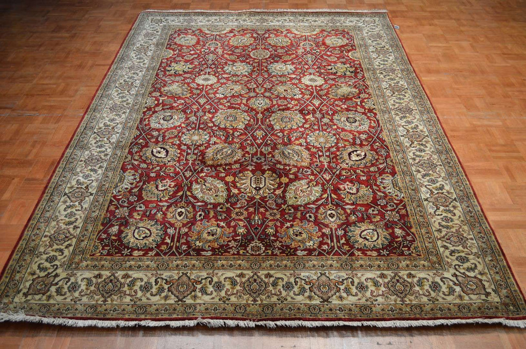 6' 1" x 9' 3" India Agra Rug image 2