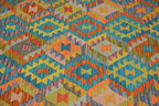 6' 6" x 10' 0" India Kilim Rug image 8