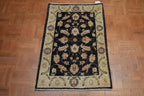 2' 0" x 3' 0" Pakistan Peshawar Rug image 9